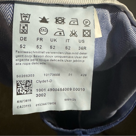 Hugo Boss Men’s Classic Fit Chino Short - Picture 10 of 10